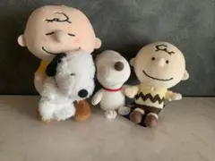 チャーリーブラウン ぬいぐるみ ポーチ 4点セット PEANUTS - メルカリ