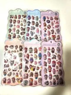 ラブブBONBON DROP シール 6枚セット