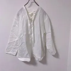 定価¥24,200 IENA エンブロイダリー ノースリーブブラウス リネン 