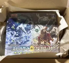 ポケモンカード スノーハザード&クレイバースト ナンジャモジムセット