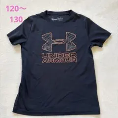 【YSM】キッズ Tシャツ UNDER ARMOUR HEATGEAR 黒
