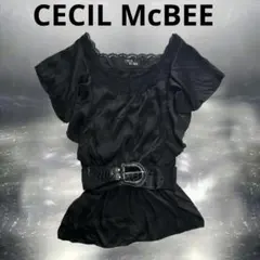 00s セシル　レース　サテン　チュニック　ダークコア　ギャル　LIZLISA系