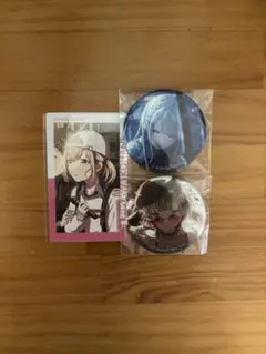 プロセカ　小豆沢こはね 　缶バッジ　グリ缶　エピカ