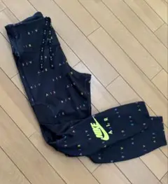ナイキ NIKE AIR ロゴ入 レギンス スパッツ レディース S ブラック