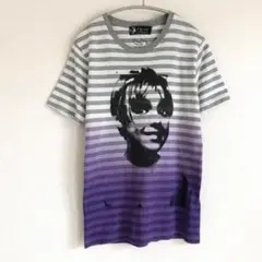 ヒステリックグラマー　アンディウォーホル　Tシャツ　ロゴ　半袖　紫　レア　古着