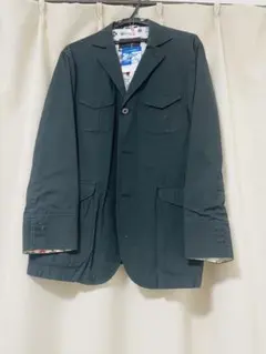 BURBERRY BLACK LABEL テーラードジャケット 黒