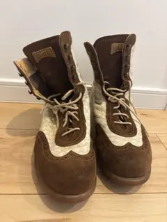 【美品】カンペール CAMPER レースアップブーツ EU39（約24.5cm）のサムネイル