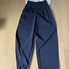UNIQLO ネイビー ワイドパンツ XS