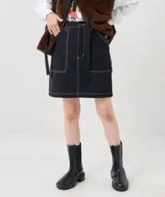 【完売品】FREAK’S STORE ペインターミニスカート