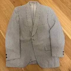EPOCA UOMO ストライプ グレー 46極美品タリアトーレ ラルディーニ 
