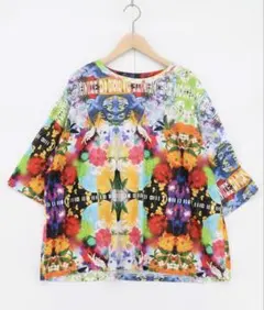 スカラー　scolar 162690：3柄展開 シアー天竺Tシャツのサムネイル
