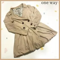 one way トレンチコート ベージュ M レディース アウター 通勤 通学のサムネイル