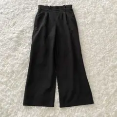 グローバルワーク GLOBAL WORK タック パンツ ウエストゴム