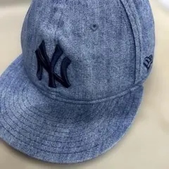 newera ヤンキース デニム ベースボールキャップ