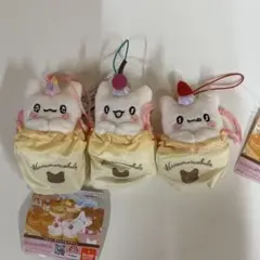 はなまるっ!ベーカリーなの　プチケーキ風マスコット3種