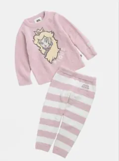 ジェラートピケ　ピーチ姫　パジャマ　ルームウェア　上下セット マリオ』×ジェラピケの第5弾コレクションが3月22日発売。ピーチ