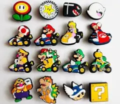 マリオカート キャラクター ジビッツ　16個セット