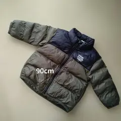 【週末限定値下】BREEZE 90cm オリーブグリーン ダウンジャケット