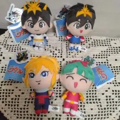 魔神英雄伝ワタル ぬいぐるみ セット　プライズ　ワタル　虎王　ヒミコ② 魔神英雄伝ワタル ぬいぐるみ セット プライズ ワタル 虎王