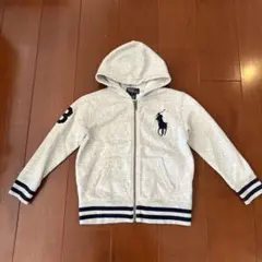 ポロラルフローレンキッズ⭐️110cm裏起毛パーカー