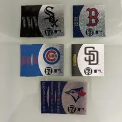 MLB セブンイレブン コラボ ステッカー ５種11枚セット