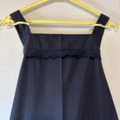 黒いエプロン
