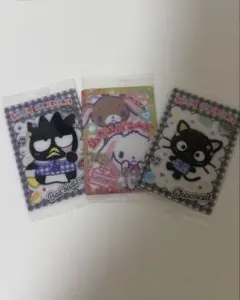 サンリオキャラクターズ カード 3枚セット