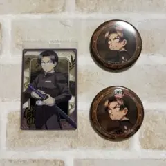 鬼滅の刃 無限城編第一章 第三期ランダム缶バッジ ＆カード セット 村田