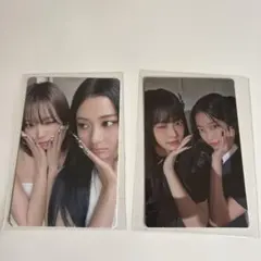 ルセラフィム コンパクト チェウォン &ユンジン カズハ&ウンチェ