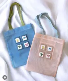 【美品】mojocamar メッシュバッグ cyu049.jpg