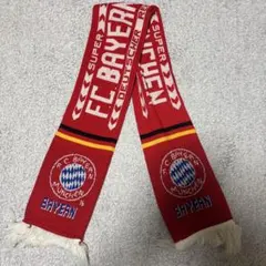 ビンテージ　レア　FCバイエルン マフラー 赤