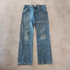 リーバイス501 Levis W33 ブルーデニム 青 古着 ボトム 20753