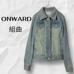 【クミキョク】 デニムジャケット ライトブルー 組曲 SIS 春秋カジュアル 2