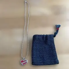 ハリウッドランチマーケット　シルバーネックレス　ハート