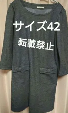 ローズティアラ大きいサイズワンピース秋冬