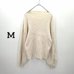 INGNI ニット 長袖 M セーター イング 春夏 涼しげ 訳あり 可愛い