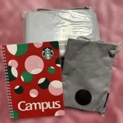 スタバ　ノート★ボトルサコッシュ★マルチハードケース