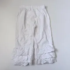 softcheese しまむら　レースパンツ　100cm　白