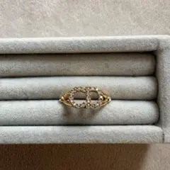 ディオール dior CD 指輪 リング シルバー XS アクセサリー D50 - メルカリ