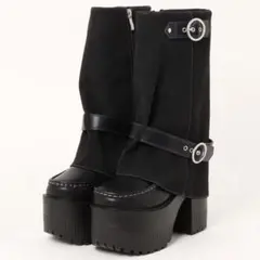 YOSUKE/ヨースケ 厚底カバードショートブーツ