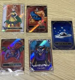 ドラゴンクエスト　ウエハースカード5枚セット
