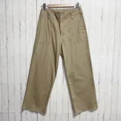 Kastane カスタネ　チノベイカーワイドパンツ　ワークパンツ　コットンのサムネイル