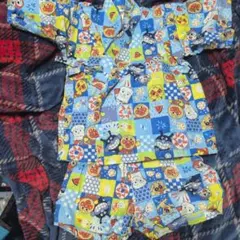 【値下げ】アンパンマン甚平 95cm