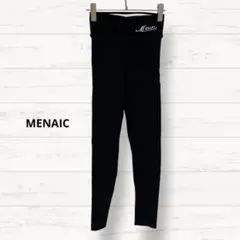 【MENAIC】保温性レギンス 黒 ヨガ 厚め 3222