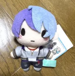 プロセカ サンリオ ふわぷち ぬいぐるみ マスコット 青柳冬弥 ⑤