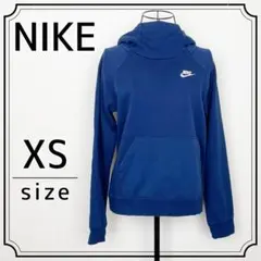 ⭐️レア品⭐️NIKE スウェットパーカー ファンネルネック ブルー ナイキ