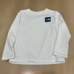THE NORTH FACEノースフェイス 長袖Tシャツ　白　130