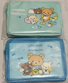 一番くじ　リラッくま　E賞　ポーチ　2種