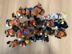 競走馬ぬいぐるみセット 18頭
