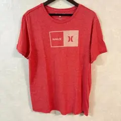 Hurley　ハーレー　プロゴリント　シンプル　Tシャツ　Lサイズ　レッド
